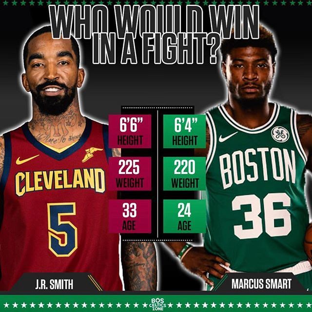 X \ Celtics Social على X: Who would win in a fight? Marcus Smart