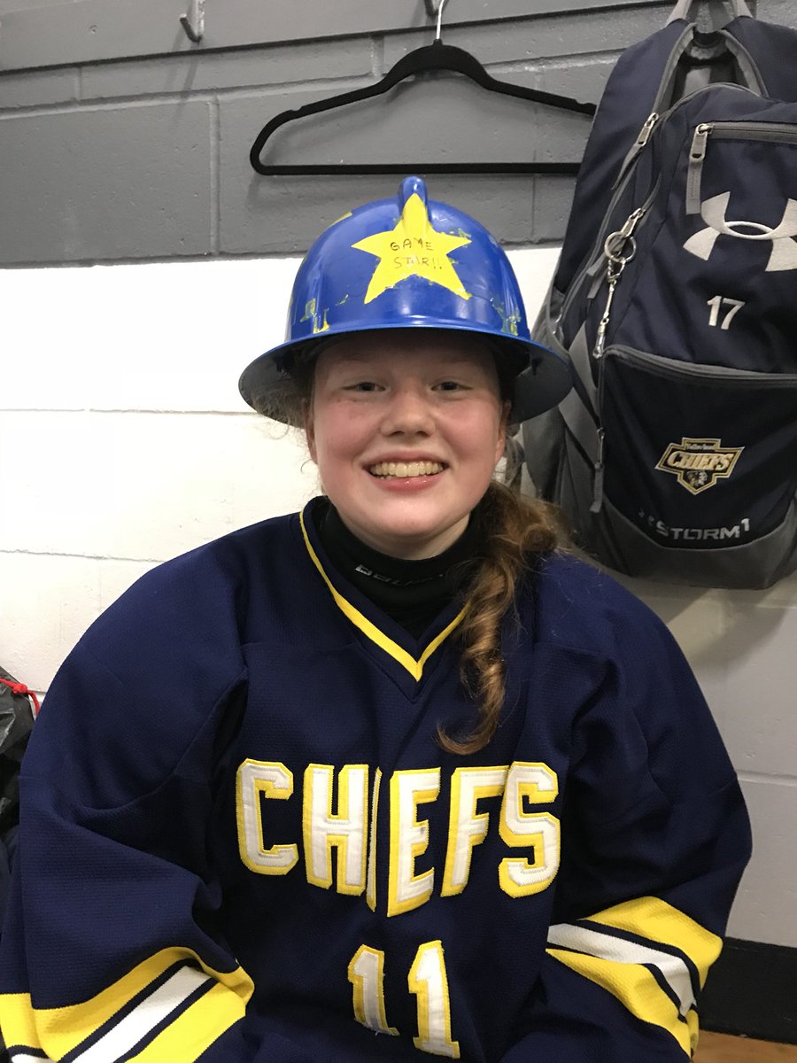 YHChiefs's tweet photo. Today’s game star vs Winnipeg Ice #11 joie!! Great game girl! https://t.co/fplvjXcd1L