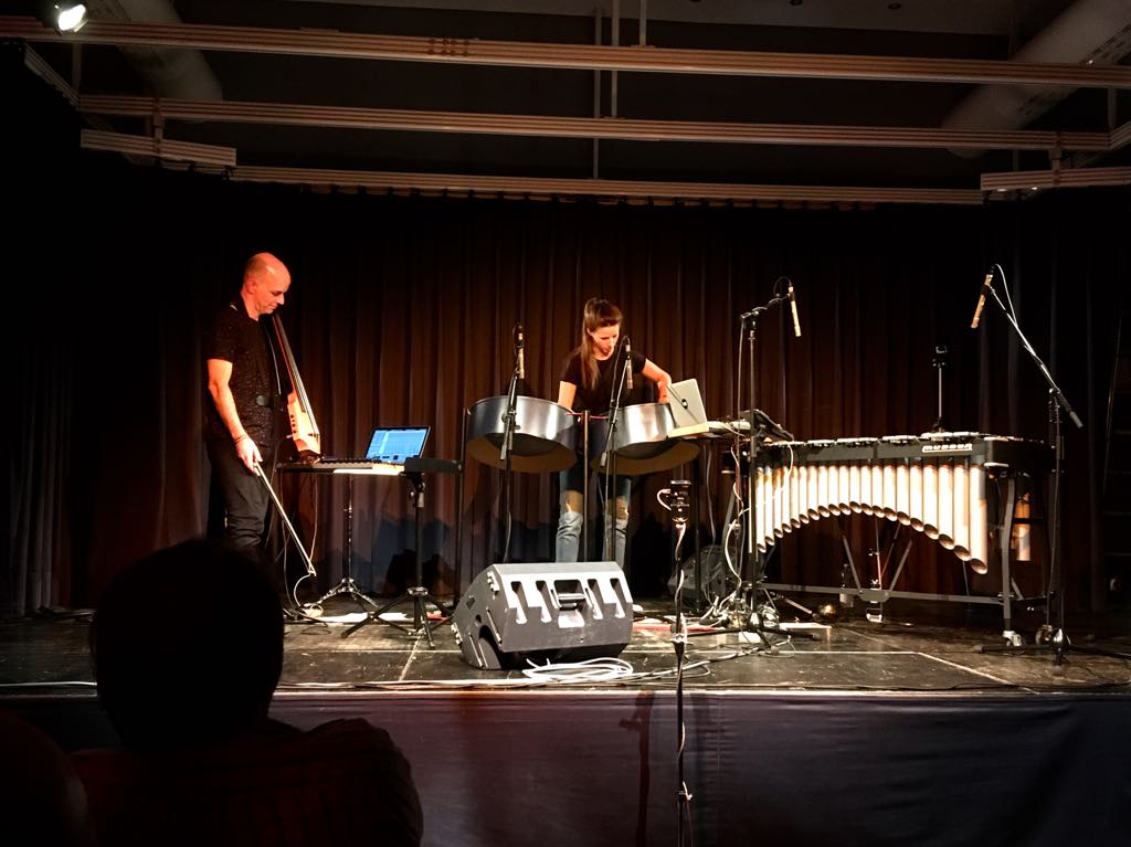 Big joy playing with @SaloPercussion at SECRET INTERFACE 3.0 /// The next concert, 4.0, will be a Hauskonzert for friends in Barmen /// 5.0 public and announced in time @Ableton @NedSteinberger