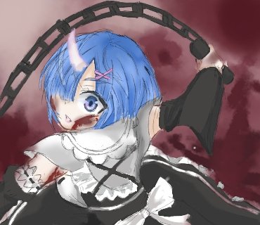 鬼化レムのtwitterイラスト検索結果