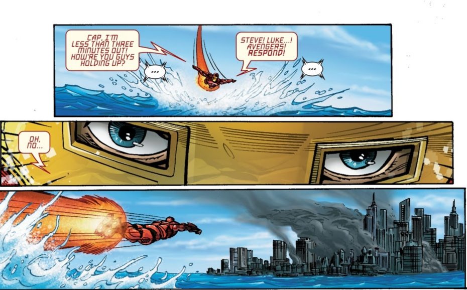 perlita_negra's tweet photo. "where's Cap?"
"follow the carnage"
(aquí Tony ya es más "él" y casi se muere de preocupación por Steve, cosa muy normal, y atención, está a punto de volver a sacrificarse por él)
#SteveTony #Stony #IronManVol4 #ExecuteProgram https://t.co/qX5Sqso1wV