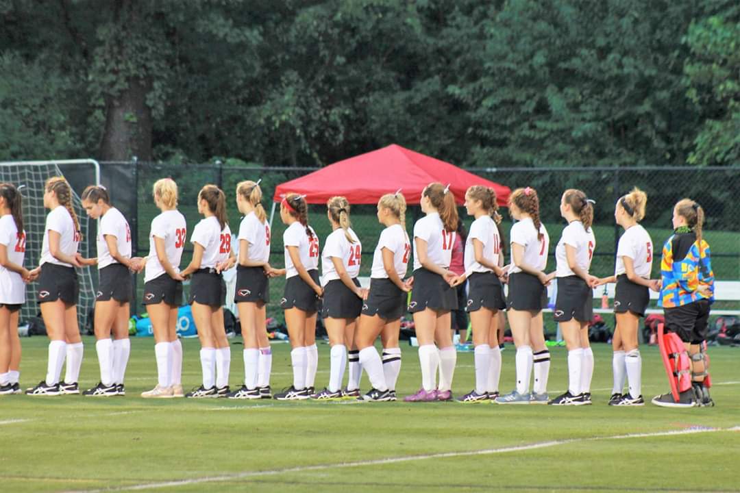 CVFH_Eagles's tweet photo. Tomorrow is the last chance to catch the Nuclear 9 at home in the regular season. Come out and support CVFH at 5 and 6:15 as we take on CD. It's a white out and our cancer awareness night. Proceeds from the game go to Caitlin's Smiles #leavealegacy 💜🏑 https://t.co/pFCcvJSdCm