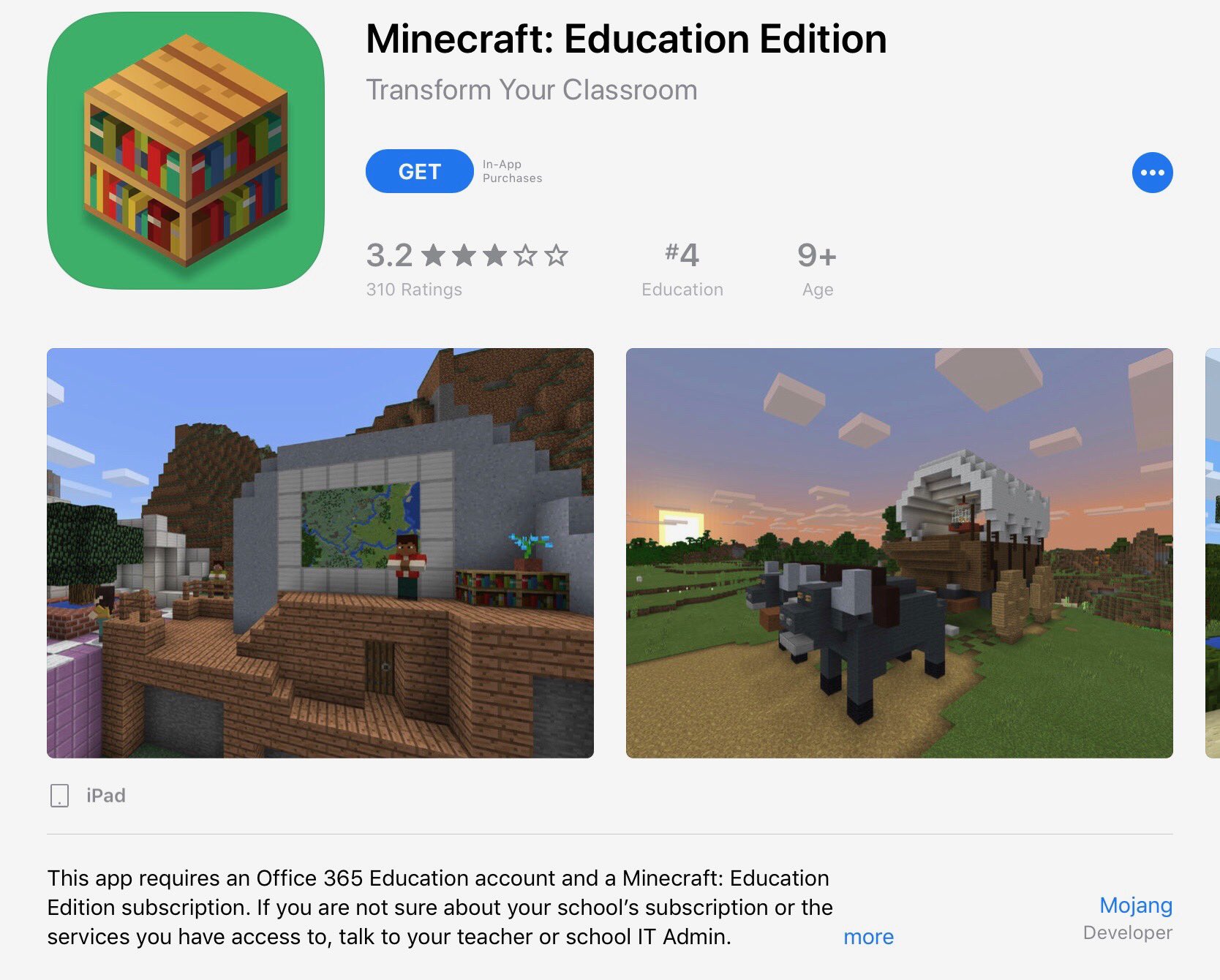 Get Minecraft for Your Classroom