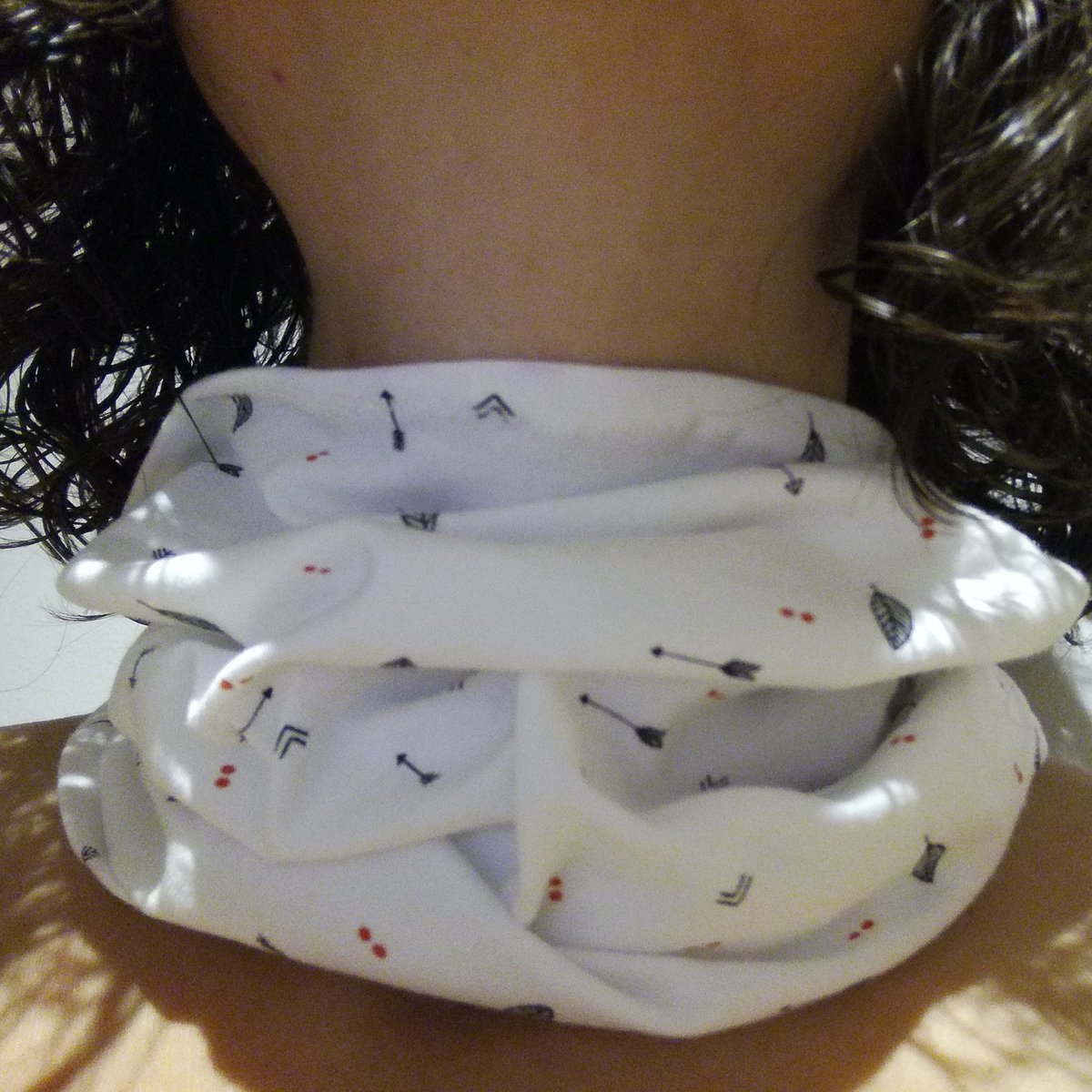FundesiClauers's tweet photo. Tapaboques simple; fulles. #fundesiclauers #tapaboques #estampats #fulles #verd #tèxtil #fetamà #cosir #cosiramàquina #elcalaix #handmade https://t.co/hu522vFpzS