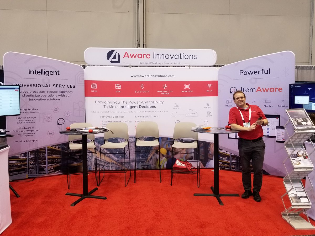 Hello #PACKEXPO #Chicago <a href="/packexposhow/">PACK EXPO</a>  is this thing on? Let's find out...  First person to show up at booth 8955 and ask Dan about our Item Aware software gets a special gift...  #RFID #LOGISTICS #TRACKING