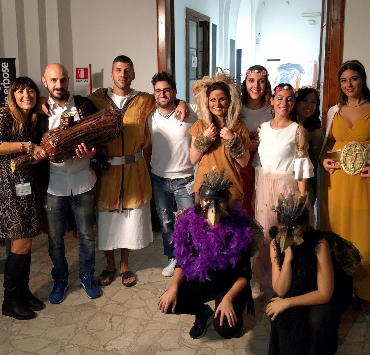 MATSanSevero's tweet photo. Foto finale!!! Appuntamento per famiglie "Le fatiche di Ercole", organizzato presso il Mat nell'ambito del progetto SAC TratturArte, in occasione della Giornata FAMu #SACTratturArte #sansevero #famu #famigliealmuseo #famu2018 #MAT  #piccolomaprezioso #SharingHeritage https://t.co/a1QCLEwrTp