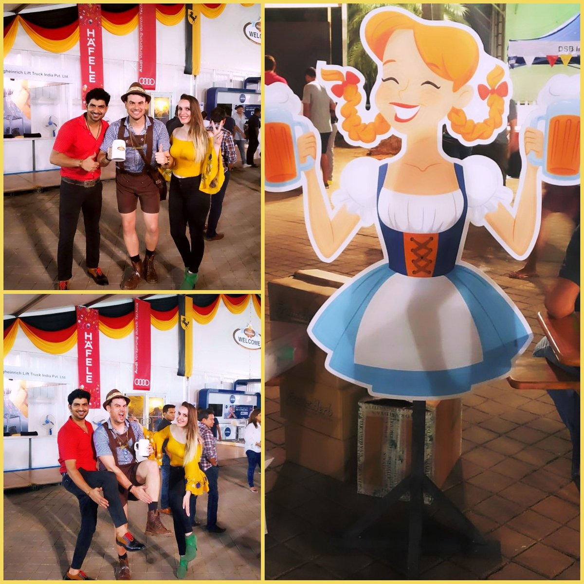 Vishal_Sud_'s tweet photo. At the #oktoberfest2018 🇩🇪🍻
#Band #Beers #Dance and #Cheers
Lots of #Fun #music and #Joy
#indogerman
#Germany #German #culture #Cultural #indogerman #Fusion #oktoberfest #Octoberfest #festival #event #Mumbai #India #octoberfest2018 #SundayFunday https://t.co/grSGxPrVRC