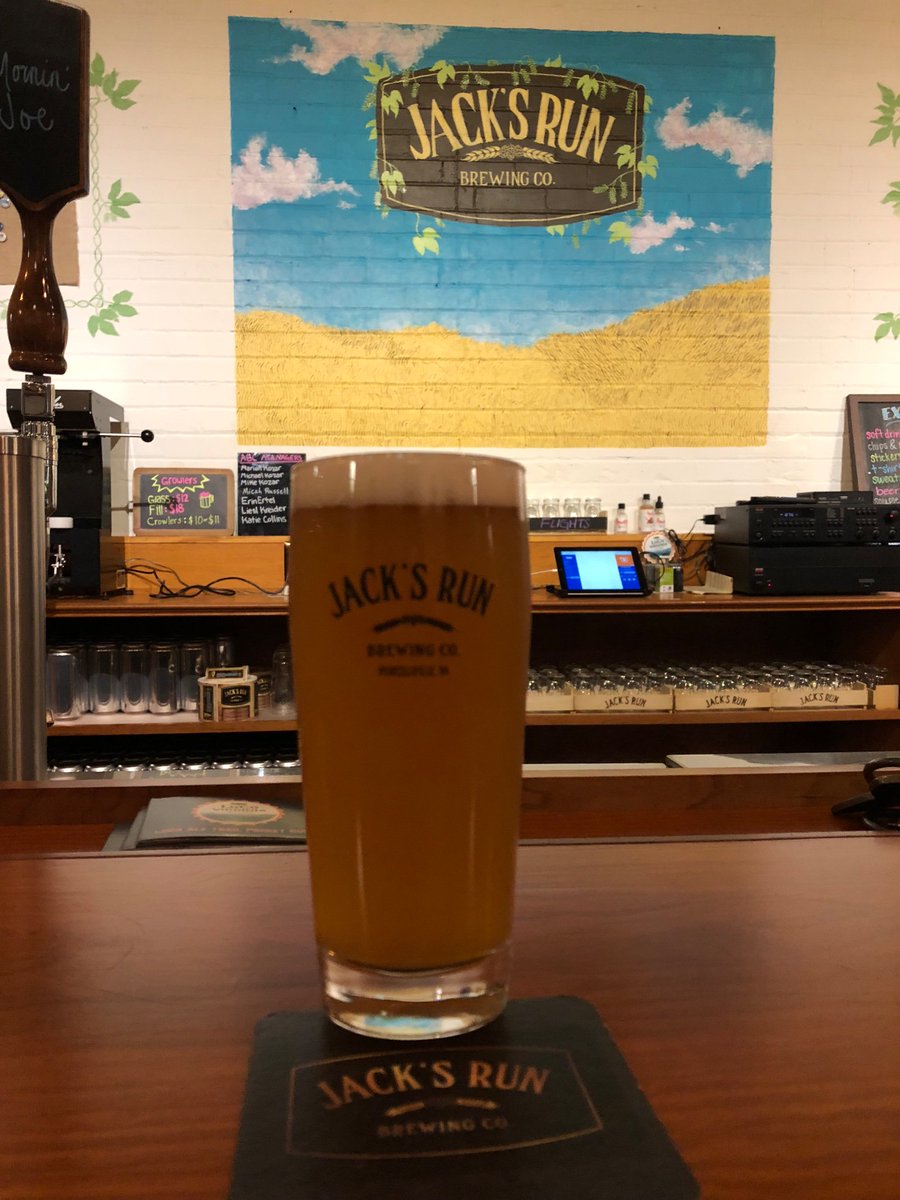 Brut IPA new style and tastey! #jacksrunbrewing #craftbeer #LoCoVA #purcellville