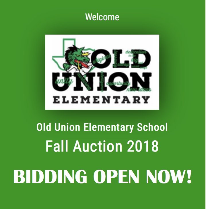 The fall auction is now open! 
Bid to be teacher for a day, reserve your parking place all year long- and much more. Bidding closes Sunday 10/21.
ouesfallauction.ggo.bid/bidding/packag…