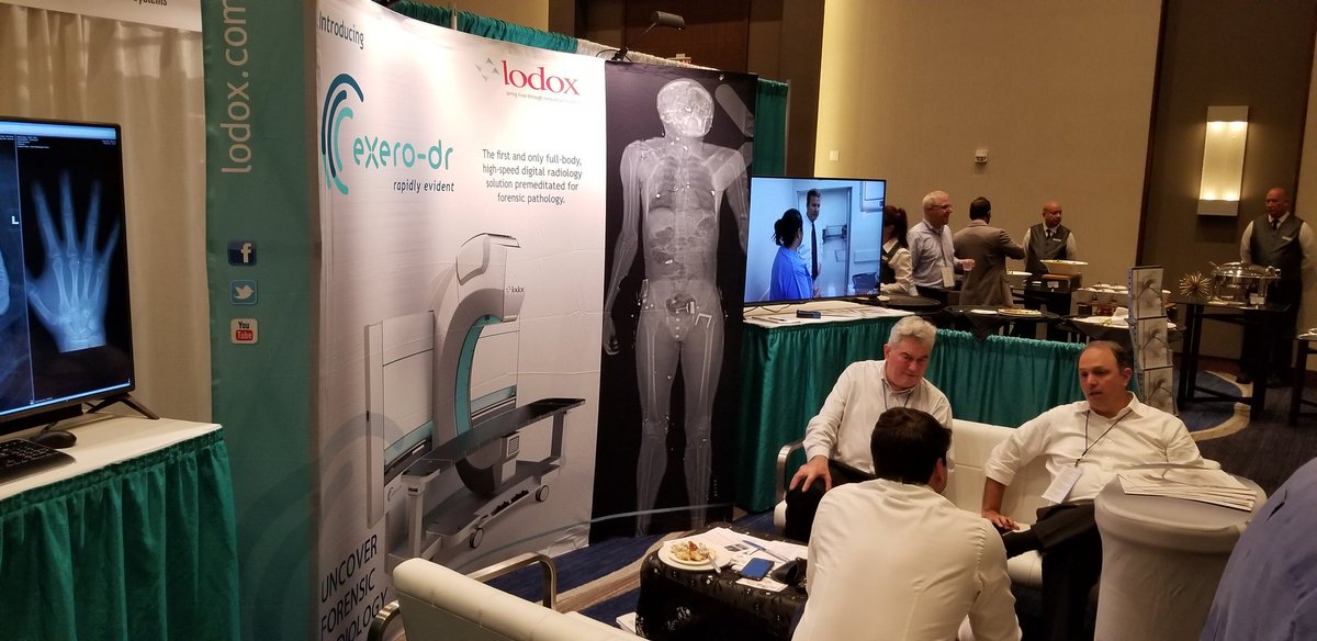 AdamHLodox's tweet photo. Great times at NAME 2018! Thanks to all our clients and future customers! #Lodoxed #NAME2018 @LodoxSystems https://t.co/qqGXUaMGZt