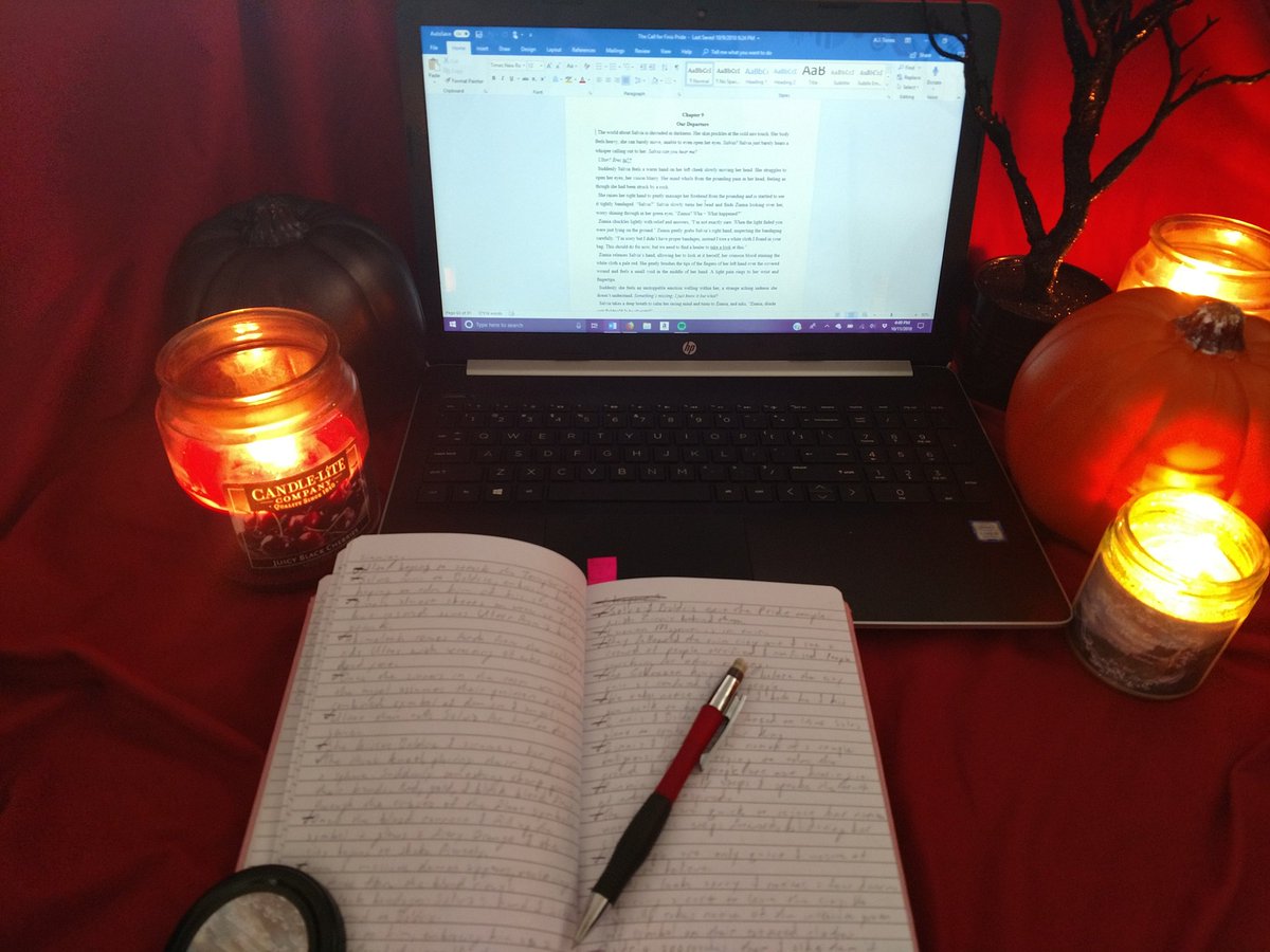 A_J_Torres0's tweet photo. #AmWriting #Fantasy

#Day14 of #October #WIPJoy how does #Writing this #WIP makes you stronger?
~*~
No #OctLitWrit today, no spooky #Books.
~*~
1/2

#Writergram #AuthorsJourney #LadyRed #Bookstagram https://t.co/0WmkUBzNmu