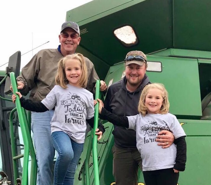 9th Annual #harvest picture with my girls and dad. Always a good reminder of what is truly important at a hectic time of year.
