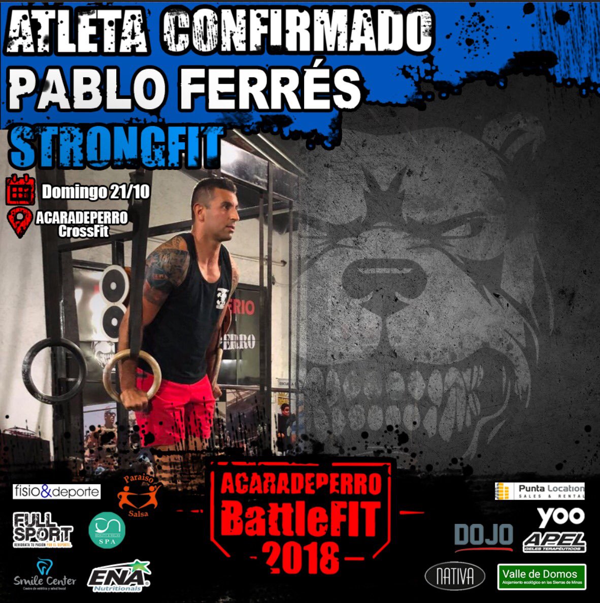 ACARADEPERROCF's tweet photo. Una Batalla ACARADEPERRO #BattleFIT @CrossFit @WorldsStrongest https://t.co/cQHA1hghdb