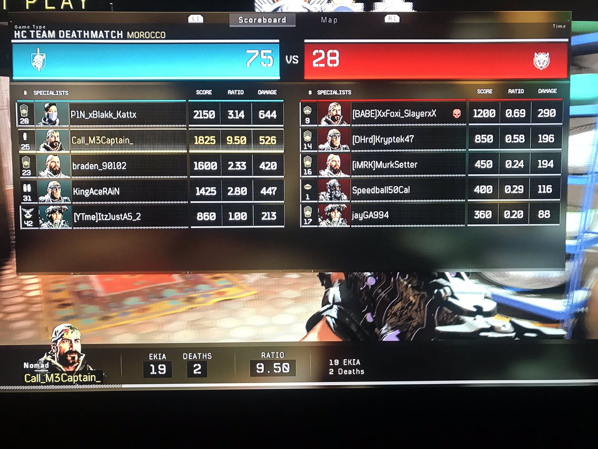 callm3_captain's tweet photo. You see it. 19-2 lets go!
.
.
.
#CallOfDuty #Gamer #PS4 #Playstation #TDM #VideoGames #Xbox #Twitch #Twitchstream #AddMe #F4F #Likes #Blue #TwitchStreamer #LetsGo https://t.co/dWxcpWgKq9