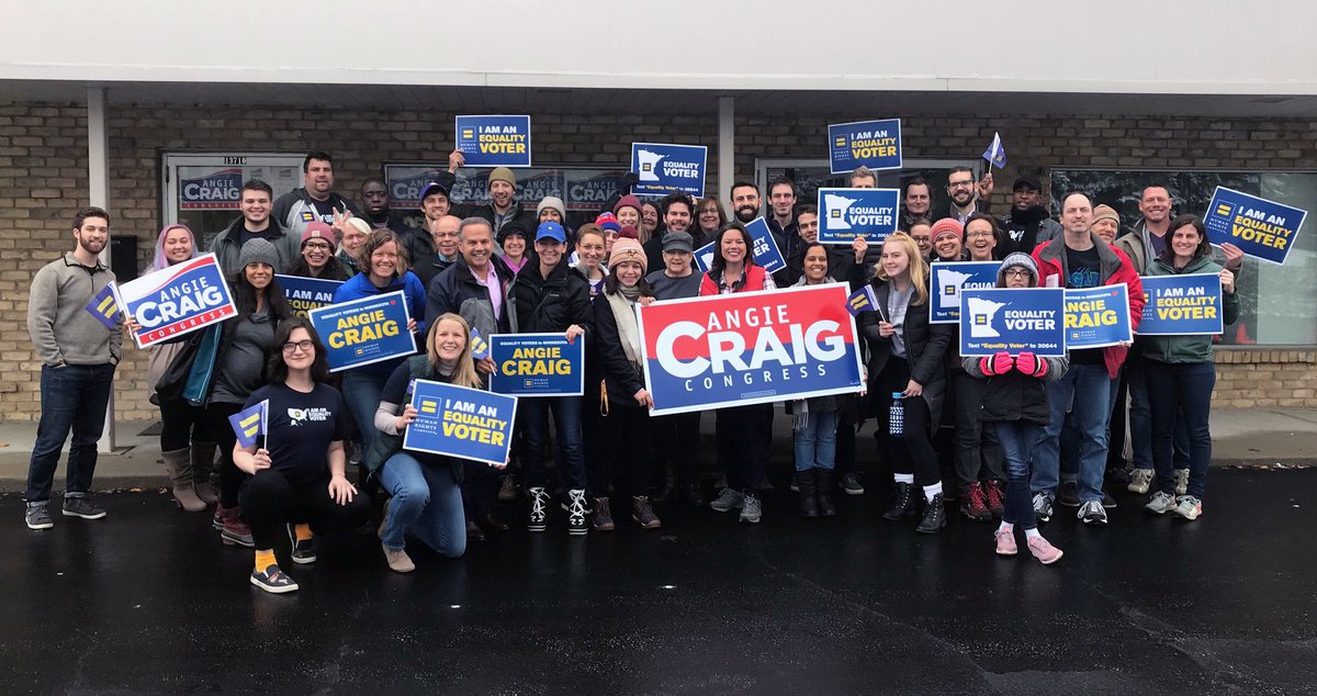 HRC with Angie Craig