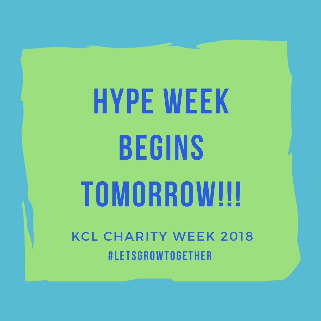 Charity Week 2018 (un)officially commences with HYPE WEEK. There’s a bunch of amazing events lined up to kick off the fundraising for this year, including the return of KILLER MINDS!!! Join us for one of the best weeks of your lives, beginning 15th October!!! #GETHYPEDFORKCLCW