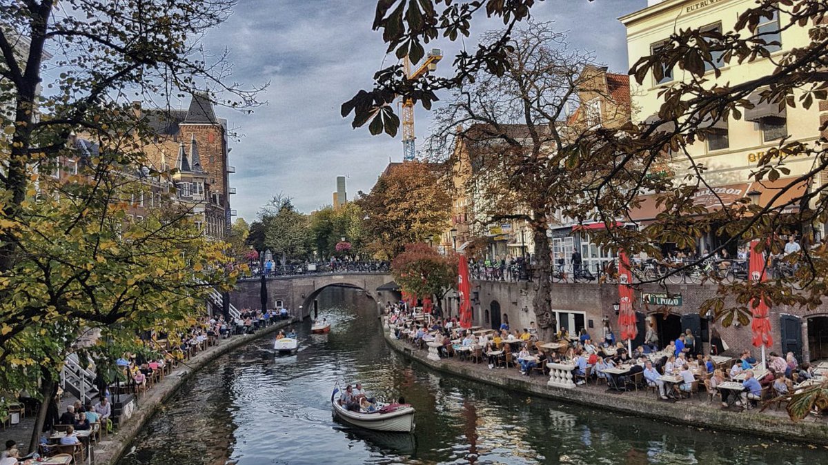 Zon overgoten dag in Utrecht 🌅