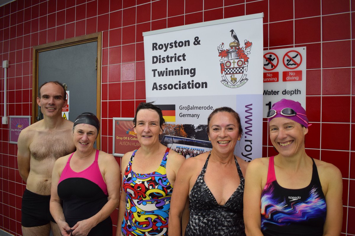 Well done to our team who completed 113 lengths in the <a href="/SwimathonRLC/">Royston Swimathon</a> ! Not too late to add your sponsorship - all funds raised will be split between Twinning and local #Rotary charities