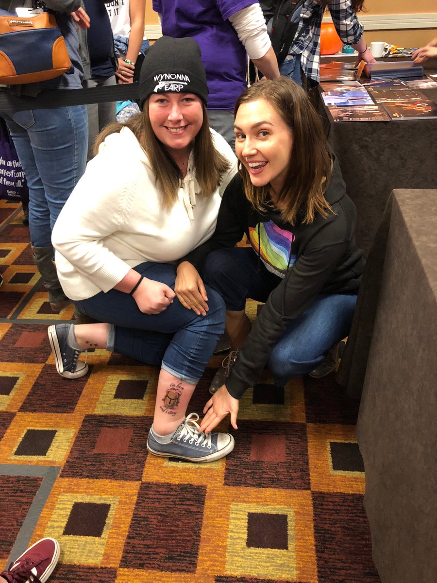 KristynMcCarthy's tweet image. When Haught meets #wayhaught potato. Thanks @KatBarrell #WynonnaEarp #EarpAPalooza