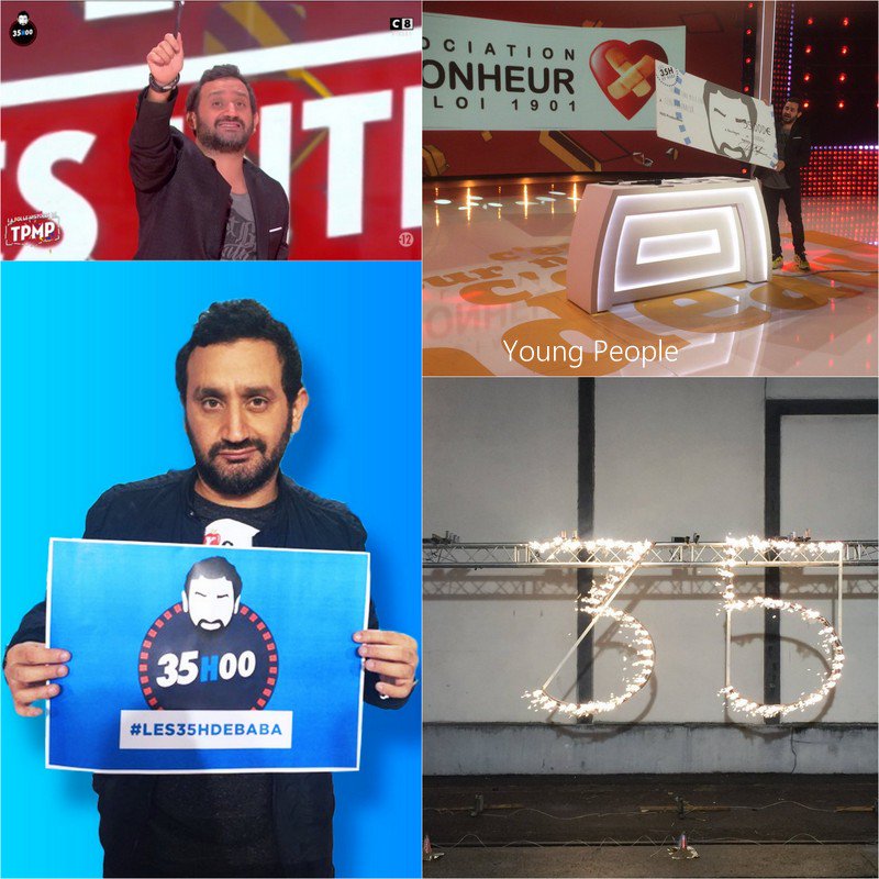 youngpeople_off's tweet photo. Il y a 2 ans, Cyril Hanouna termina ses #35hdeBaba. Alors bientôt un nouveau record ? 📺📣⁉ #TPMP
@Cyrilhanouna https://t.co/FzHFAeDtaC