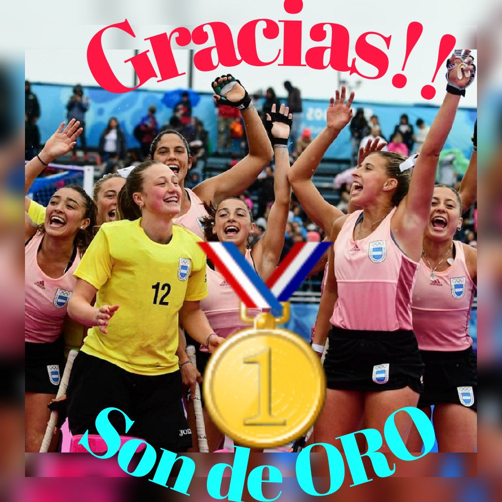 panchada's tweet photo. Las #Leoncitas #SonDeOro 🥇🏑💙
#ArgentinaOlímpica
#LeoncitasOrgulloNacional https://t.co/uAvnv4SYBM