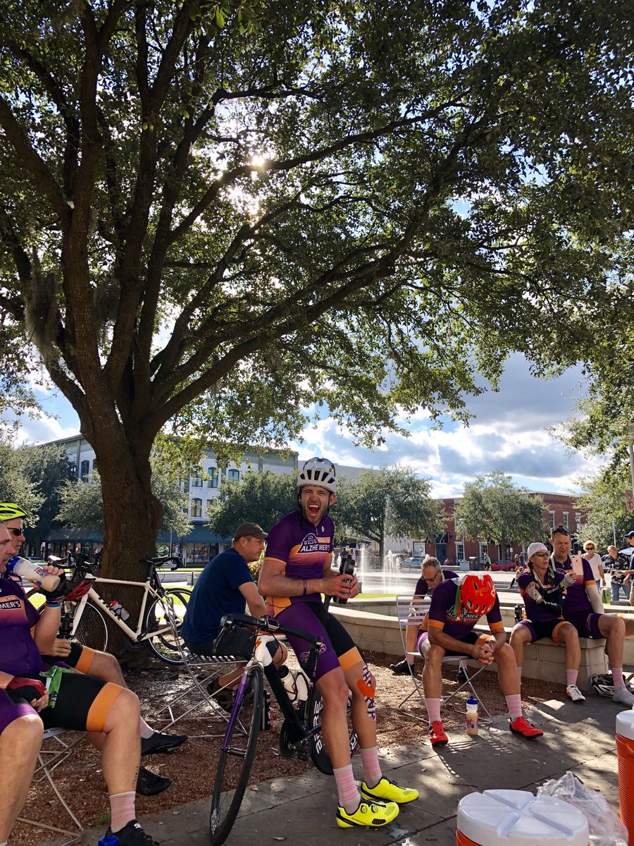 Day 8 complete in Savannah! <a href="/pedalforalz/">Pedal for Alzheimer's</a> <a href="/the_monk11/">Brandon Feehery</a> #FightAlzheimers