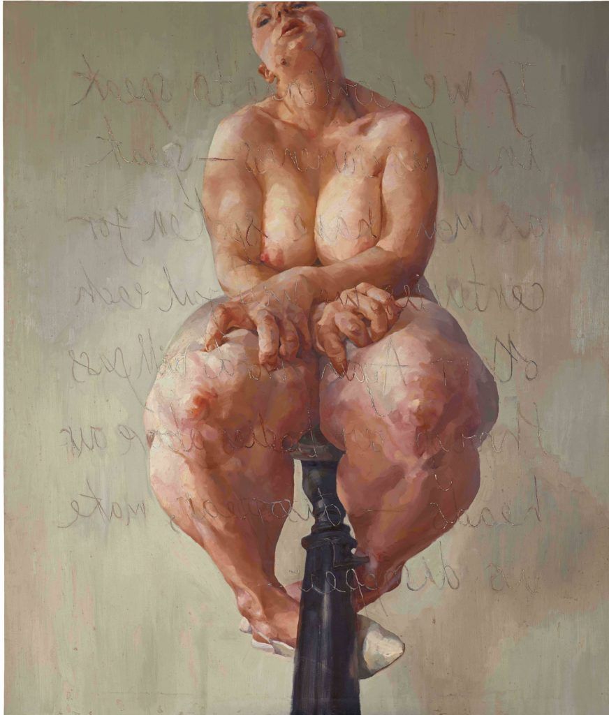 artnet's tweet image. With Banksy dominating the headlines, one fact that's gone overlooked: Jenny Saville now holds the record for the most expensive living female artist.
bit.ly/2OkOph0