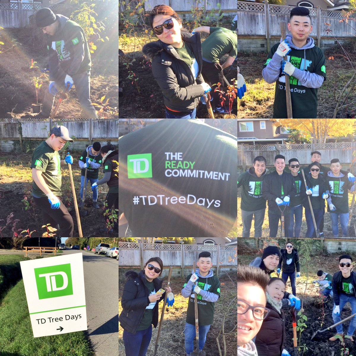 TD 0152 #RichmondMain helped to green @Richmond_BC with over 1,100 trees and shrubs. Thank you for organizing, @Tricia_Whitwham @Denise_w_luk @kristyanneleong! 🌳🌱

cc: @MauroManzi_TD @NicoleKubica_TD @johnstonzin @TDFEF

#PACGivesBack #TDTreeDays #TheReadyCommitment