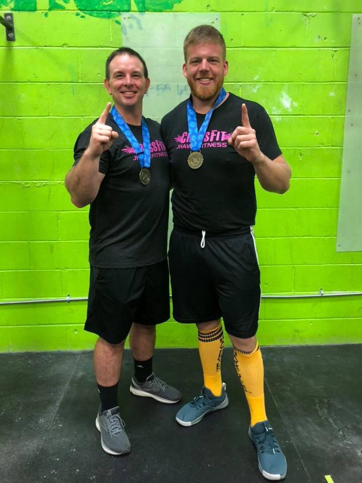ccdeam's tweet photo. Had a blast yesterday with Mic Vesey competing at Festivus Games Crossfit competition. Icing on the cake was finishing the day on the top of the podium. https://t.co/O1PvgNj0bH