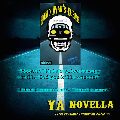 Leapbks's tweet photo. Don't miss out on this bloody good read from Leap Books and @AlexVanToll: DEAD MAN'S CURVE #YAfiction #Halloween #scarystories https://t.co/NJDbiNnIdu