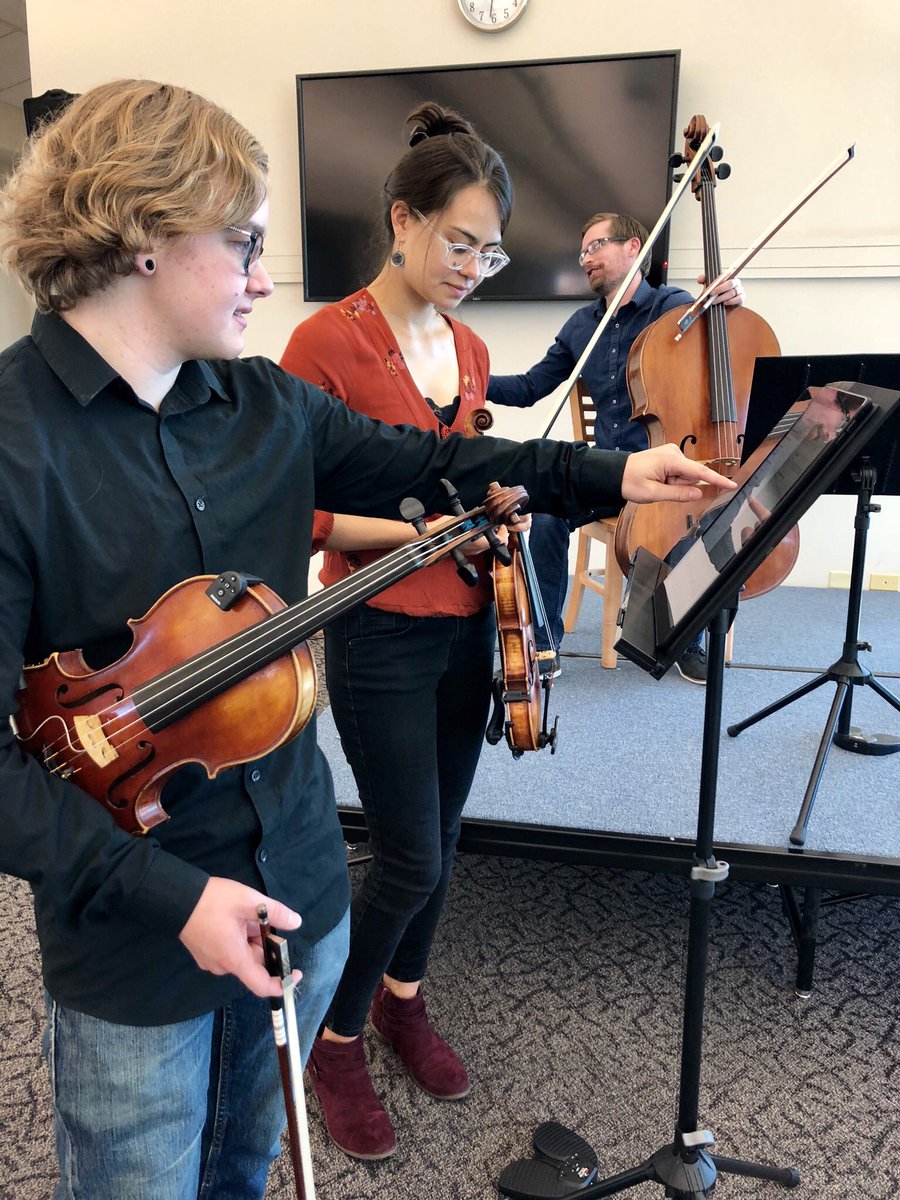 DenverNexus's tweet photo. Fun times playing our Popstar program for the Highlands Ranch Library yesterday! 

Thanks to everyone who came out to learn how our favorite Classical composers influenced pop music 👌 https://t.co/kmv1ZqbqRn