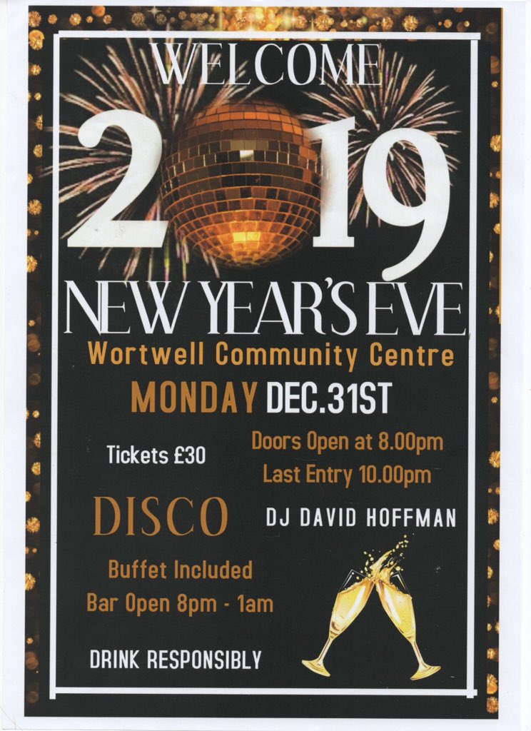 Buy tickets at Wortwell Bell or Swan Hotel <a href="/rngtwig/">Robin Twigge</a> @WortwellBell <a href="/CornXchange/">Harleston Cornucopia</a> <a href="/HarlestonFuture/">Harleston's Future</a> <a href="/HarlestonRT924/">Harleston and District Round Table 924</a> <a href="/martinwilby/">Martin Wilby</a> <a href="/jenny_wilby/">Jenny Wilby</a> <a href="/EDP24/">Eastern Daily Press</a> <a href="/dissmercury/">Diss Mercury</a> <a href="/BBJournal24/">Beccles & Bungay Journal</a> @EarshamHall <a href="/retroalleygp/">Retro Alley</a>