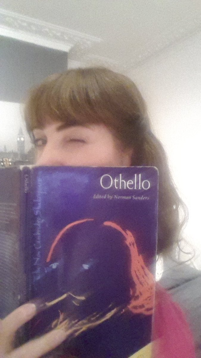 SafronBeck's tweet photo. Very close to being off book #woop Super duper rehearsal today! #othello #allfemalecast #multiroling #actress #teamwork #quirkspacetheatrecompany https://t.co/DaZaq7c9Sy