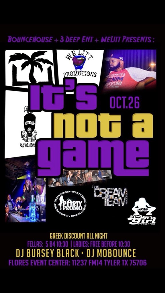 lenae_'s tweet image. #ItsNotAGame 
#PlayboySetOwt2  
 
Back To Back Plays For Homecoming Week! 

#ItsNotAGame Oct.26 
#PlayboySetOwt2 Oct.27 

#TheDreamTeam ✨
