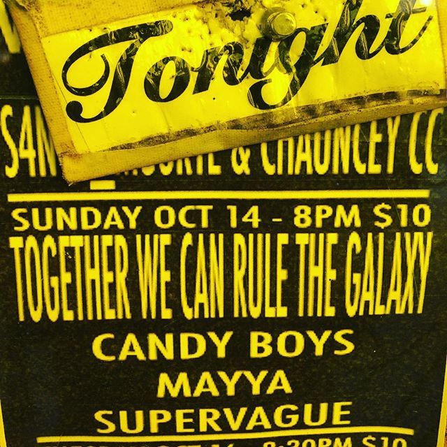 Candy Boys in SF tonight <a href="/elboroomlive/">Elbo Room Live</a> w/ @supervagueband <a href="/twcrtg/">Together We Can Rule the Galaxy</a> <a href="/m/">Mika</a>.and.the.rhy 🍭🍭🍭🍭🍭🍭