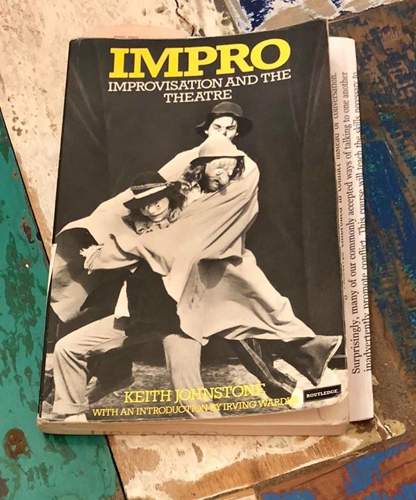 amyadventurepro's tweet photo. Thank you to St. Augustine’s Margin Players for inviting me to speak about the power of “yes, and...” this evening. I even had an opportunity to read an except from Keith Johnstone’s Impro which enhanced the evening’s adventures. #improvstaugustine #impr… https://t.co/eNuHm9zV2E https://t.co/MOthJUgdIv