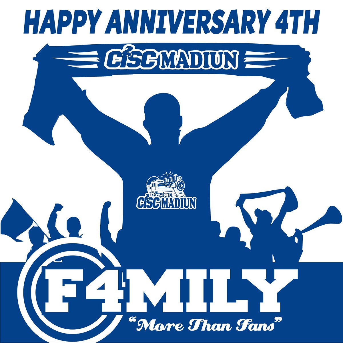We Are Not Just a Fans We Are F4mily 🎉🔵🔵🎉.