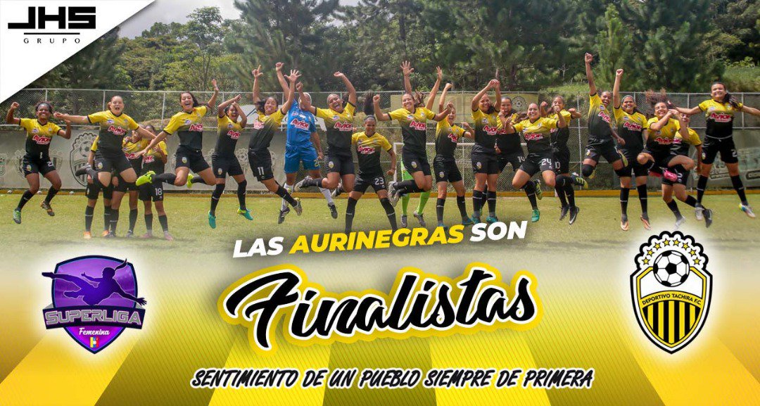gerzonchacon's tweet photo. Felicitaciones para todos los que forman parte de la Flia @DvoTachira por su trabajo y esfuerzo, a la Final del Clausura 2018 #SuperLigaFem. Ahora por el Campeonato vs Flor de Patria.👏🌗⚽.. https://t.co/OMkNOCkZST