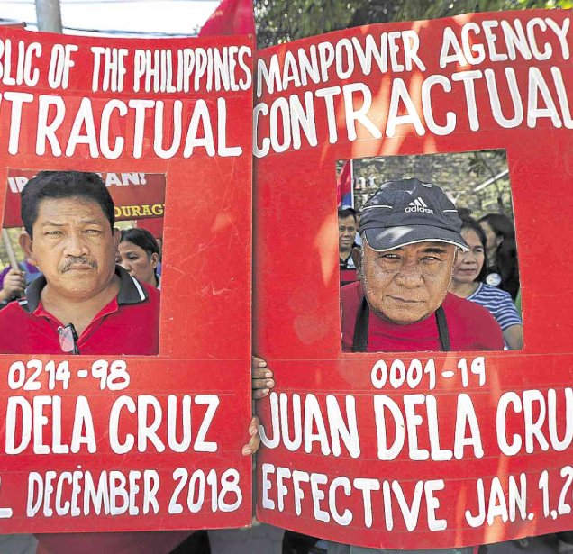 KayaniKarlo's tweet photo. Kagaya ni Pangulo, ayaw rin ni Cong. Karlo Nograles​ na mawalan ng trabaho ang mga Pilipino!

Kaya't suportahan natin ang kanilang adhikain na maipasa ang Anti-Contractualization Bill upang wakasan na ang mga 'di patas na empleyado! #KNa https://t.co/xpUNkigGjo https://t.co/IABchRo2bI