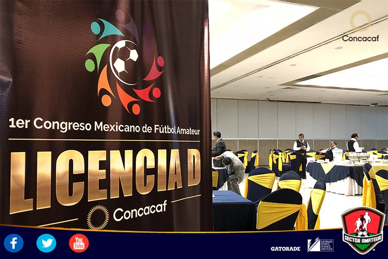 SectorAmateur's tweet photo. 📸 | #ImagenDelDía | Hoy dio inicio el 1º Congreso Mexicano de Fútbol Amateur en la ciudad de Toluca, mira todo lo que ocurrió en el primer día de actividades 👏

Conoce esto y más en:
👉 https://t.co/VmIeiIecOM

#CambiandoVidas @Concacaf @gatorademex https://t.co/aq7yzxDgkG