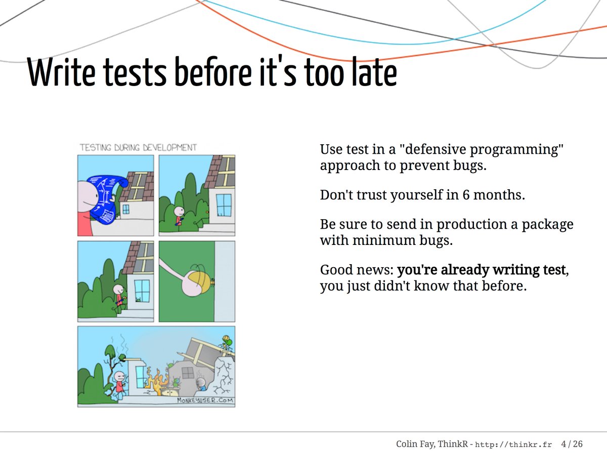 dataandme's tweet image. 📽 Excellent slide decks from @_ColinFay's workshop:
📦 "Building a package that lasts" 
buff.ly/2L5cP8O #rstats #eRum2018