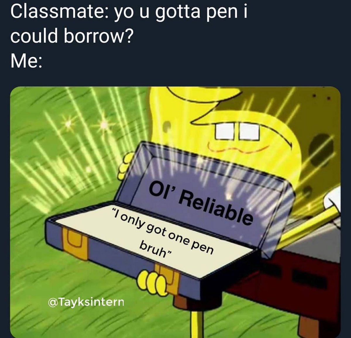 WORLDSTAR's tweet photo. Ol’ Reliable 😂💯 https://t.co/FPulDKc7aL