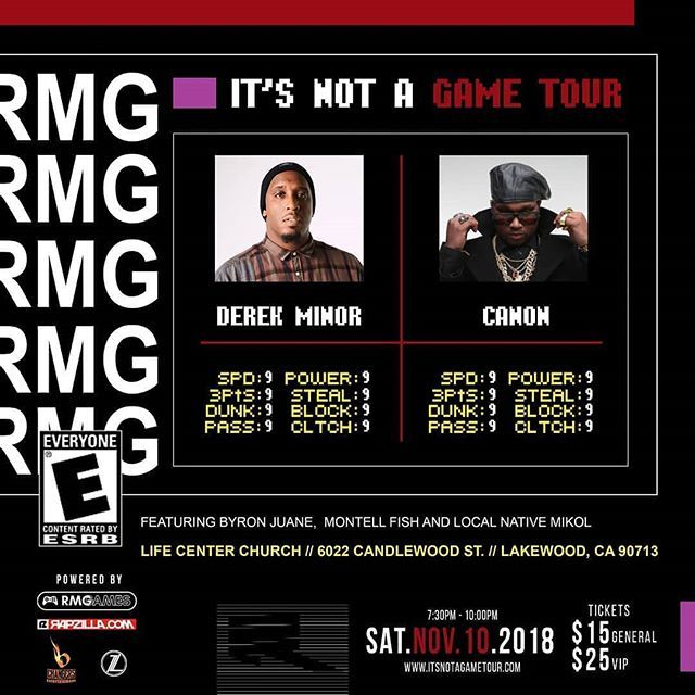 gamechangersco's tweet photo. THIS AIN'T A GAME, THIS IS JUST GAME CHANGING! 🕹🎮 Live @lifecenter.church
Tickets: Link In My Bio

@Rmgmusic Artists
@Thederekminor
@Getthecanon

@Kingbyron23
@Mikejelksl3_
And all the way from Pittsburgh 
@Montellfish

Brought To You By 
@Belovedent… https://t.co/121nRgIN4H https://t.co/uR7pNtk18O