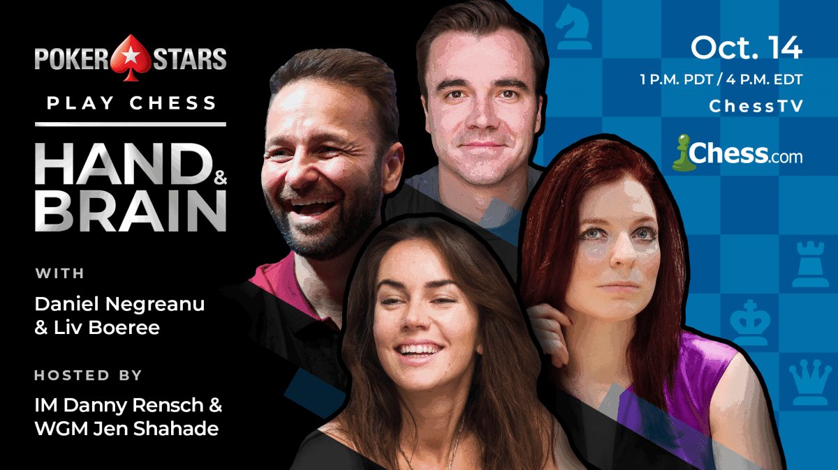 itherocky's tweet photo. OMG!!!
It's 4am here in India, But I can't stop watching this lovely stream on @chesscom featuring @RealKidPoker @Liv_Boeree @DanielRensch & @JenShahade
Best Stream ever!
#KidPoker
#ChessPoker
#HandandBrain
#PokerChess https://t.co/iTR5Yapu7I
