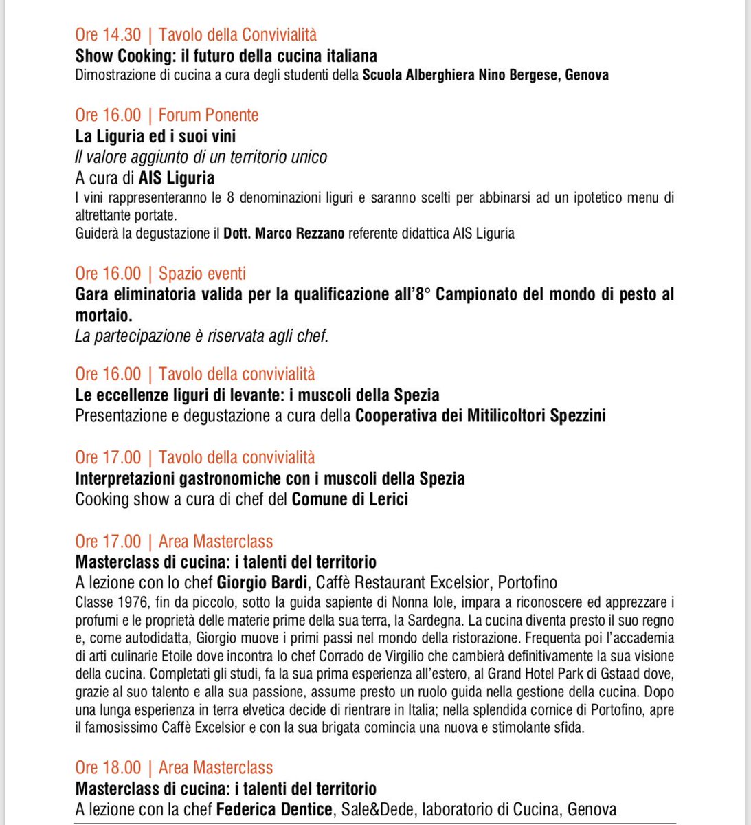 Pronti per il menù di domani di #ristorexpo #genova2018?  @Fieradigenova @LiguriaOnLine <a href="/UnioncamereLig/">Unioncamere Liguria</a> <a href="/fipeconf/">Federazione Italiana Pubblici Esercizi</a> <a href="/confcommercioge/">Confcommercio Genova</a> <a href="/Confcommercio/">Confcommercio</a>
