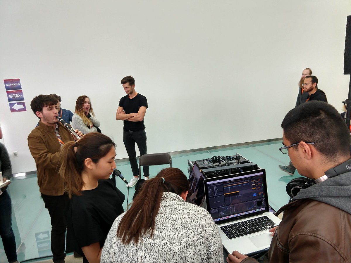 Sarah_Ing's tweet image. 6pm at @mitmedialab. We actually did it! It was my first time pitching and using a visual programming language. Worth every minute of sleep deprivation. #hackingarts2018