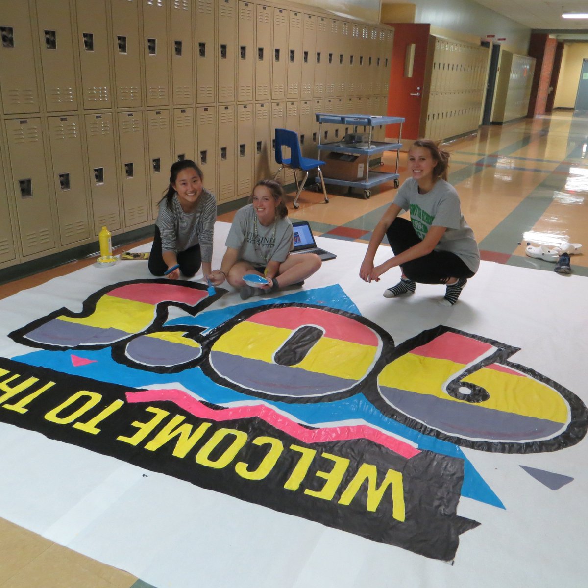 NOHSStuCo's tweet photo. It's Homecoming week!  The Titans are throwing it back to years past.  Looking forward to Meme Monday and our Socktober kickoff tomorrow! https://t.co/xqPCypgrgu