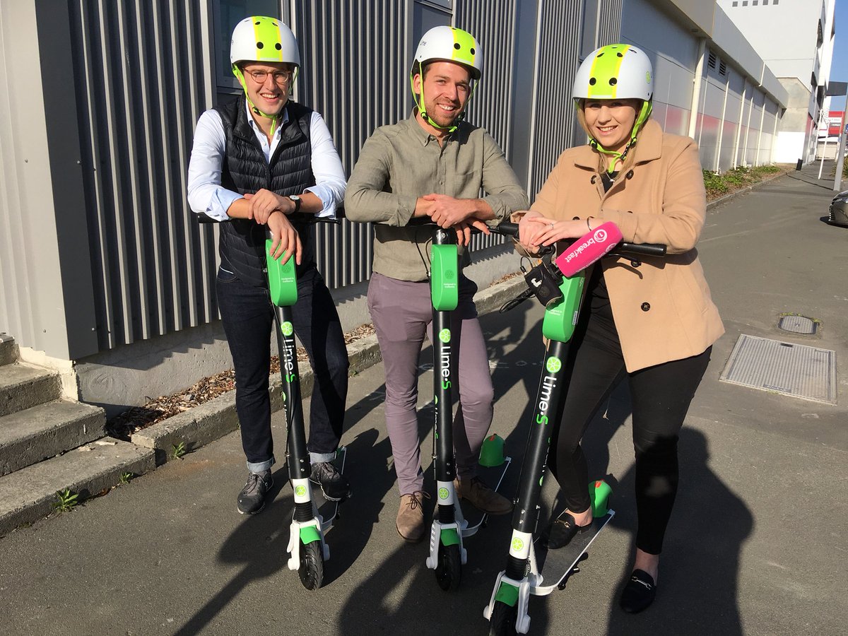 Going green, lime scooters hit Christchurch with <a href="/jordanoppert/">Jordan Oppert</a> and <a href="/Breakfaston1/">TVNZ Breakfast</a>