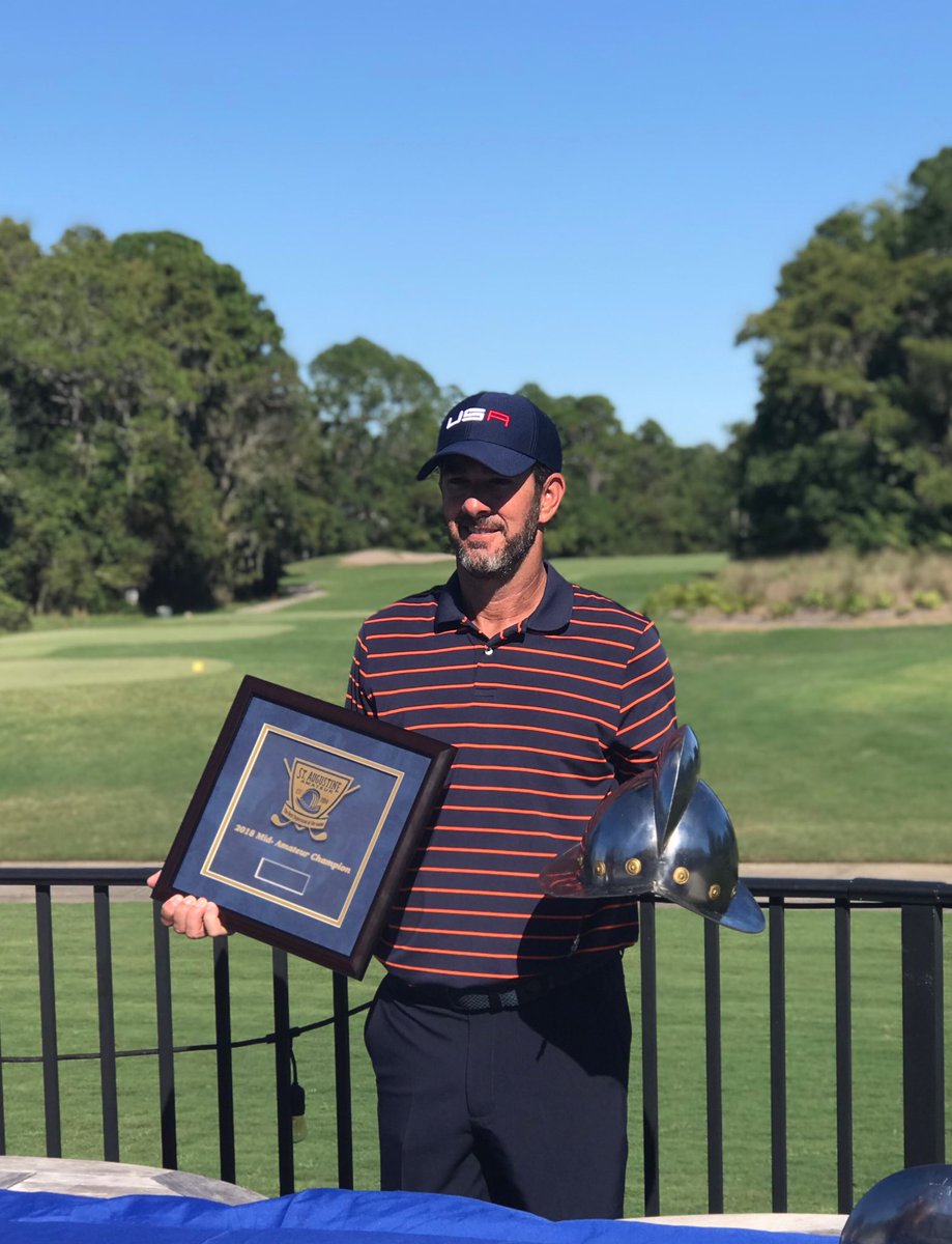 StAugAm's tweet photo. Also congrats to our 2018 Mid-Amateur Champion &amp; local legend, Paul Tesori! @TesoriFamilyFdt https://t.co/BawngbsmT8