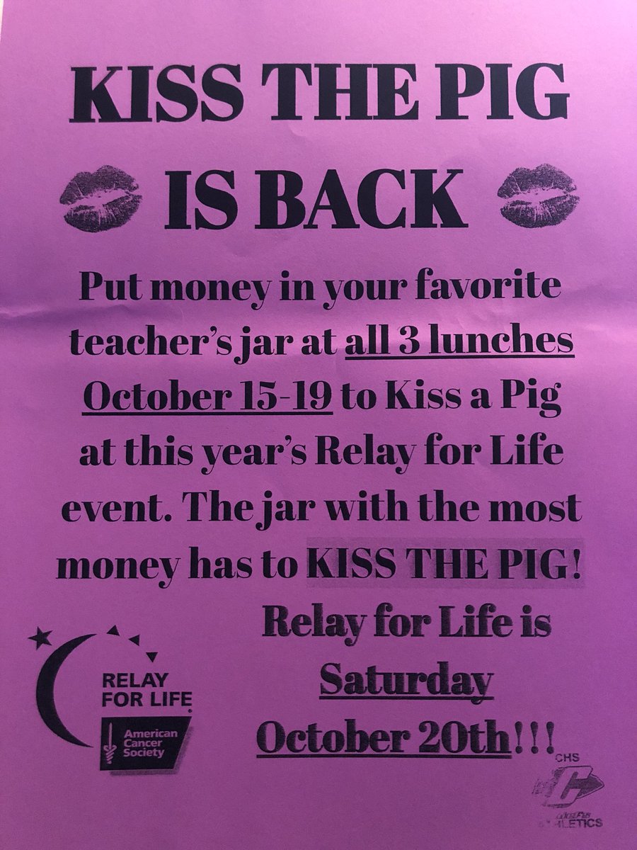 PCCS Relay For Life tweet media